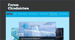Desktop Screenshot of forum-chlodnictwa.org.pl